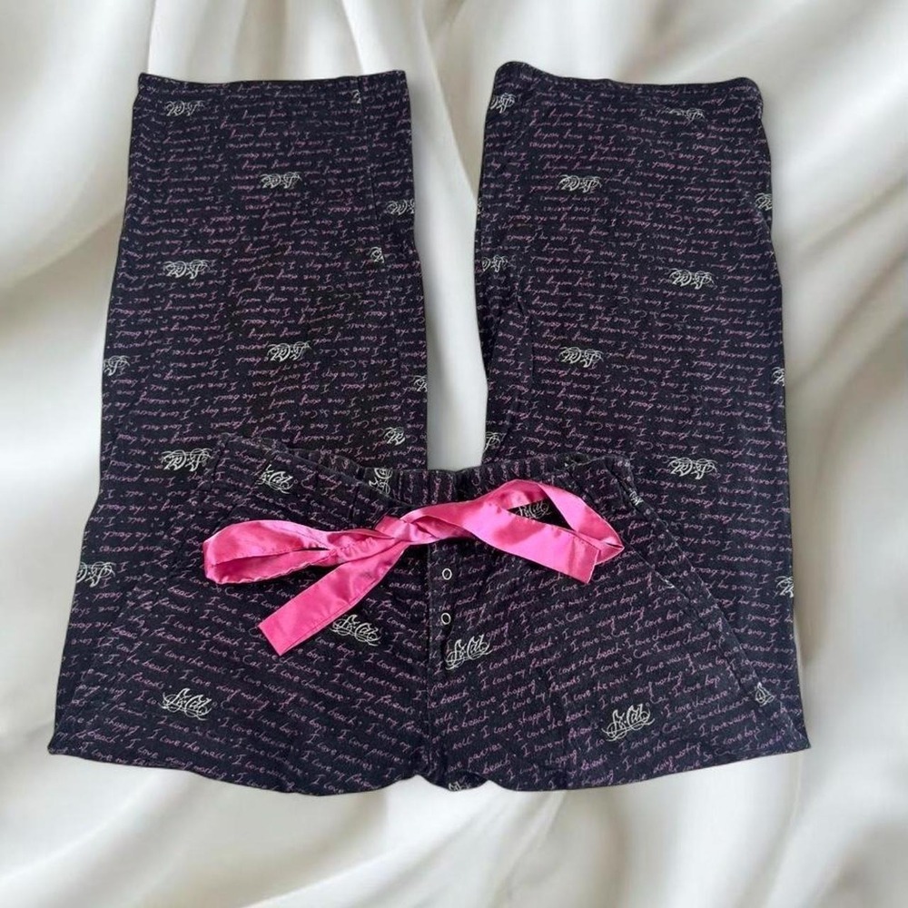 So Cal pink graphic pajama pants y2k vintage‎ grunge skater